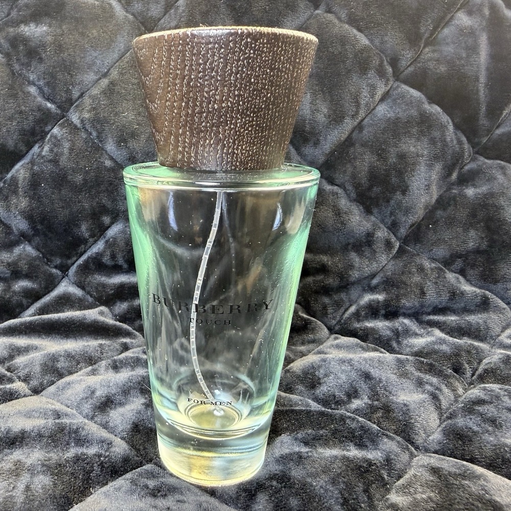 EMPTY BOTTLE BURBERRY TOUCH By Burberry cologne for men EDT 3.3 oz